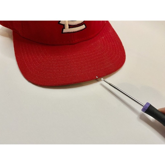 Vintage Sports Specialties St Louis Cardinals MLB 7 3/8 Hat Plain Logo Wool ASIS - Picture 2 of 14